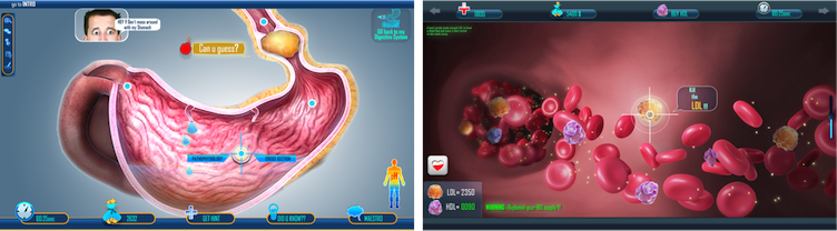 Medical Games - Digestion App Quiz and LDL/HDL Ratio