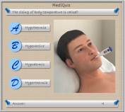 MedIQuiz - The rising of body temperature is called?