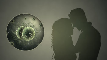 Medical animation still showing Gonorrhea.